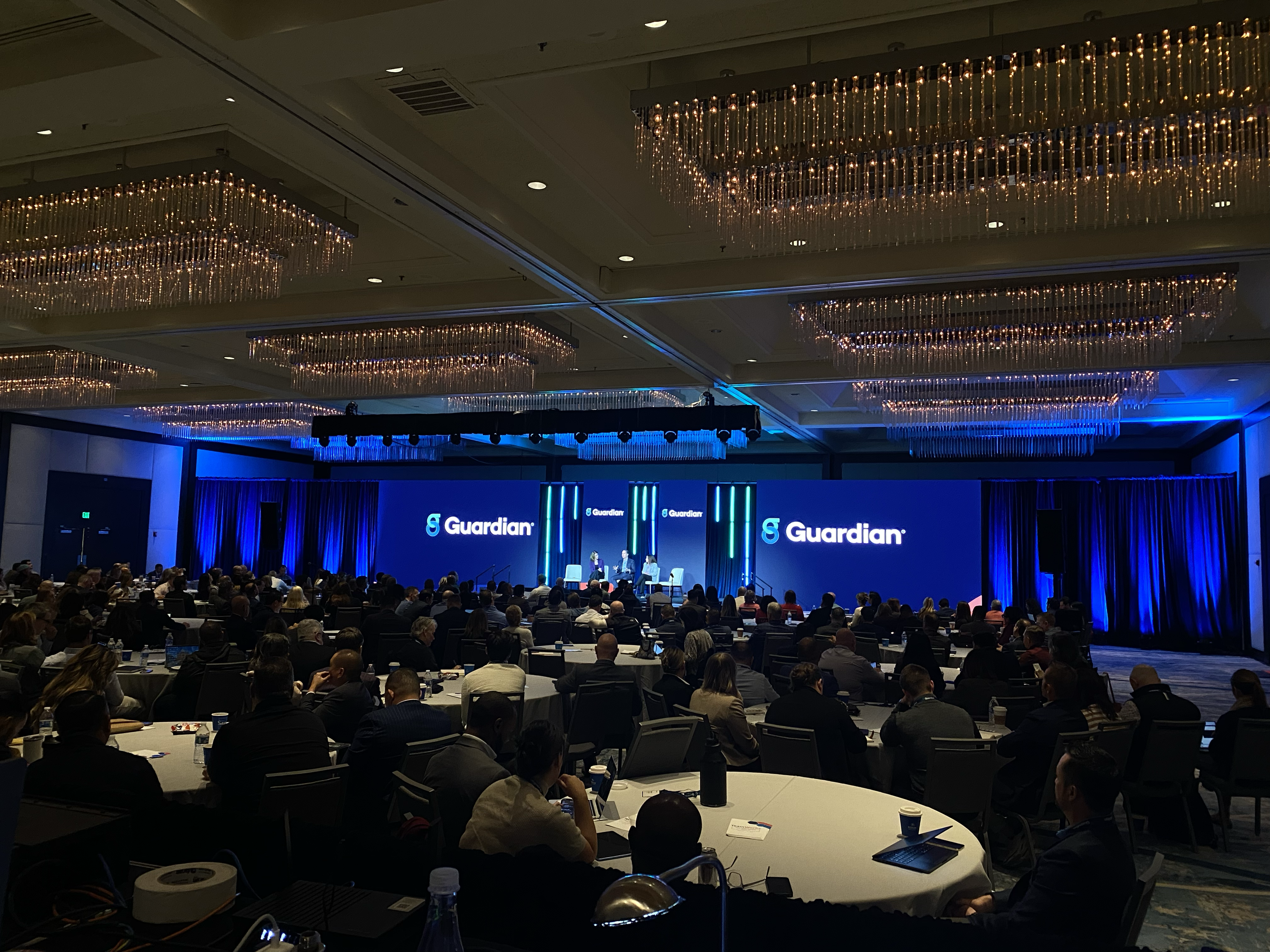 Guardian Networks 2023 stage setup